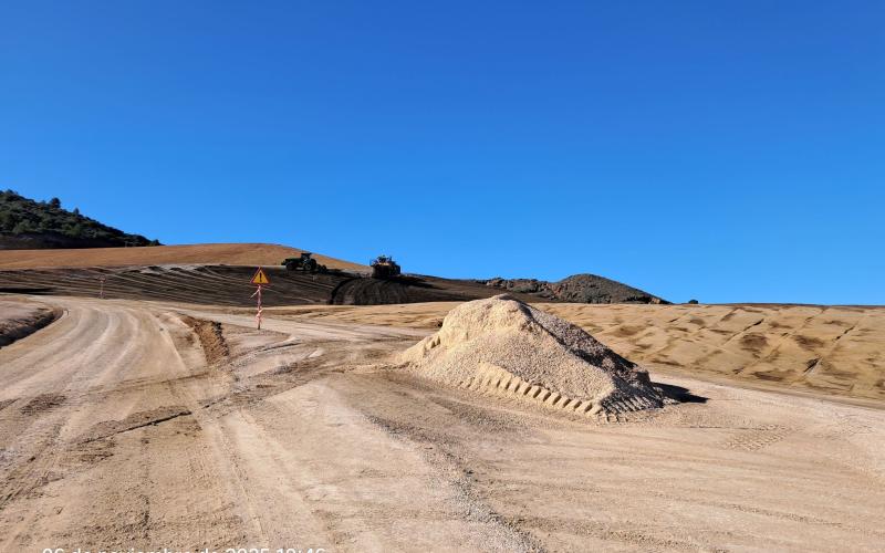 Imagen de actuaciones de remediación ambiental de residuos mineros en Descargador I