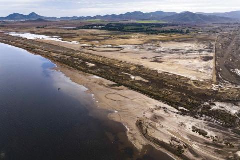 Imagen aerea de la rambla del beal