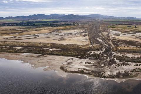 imagen aérea de la rambla del beal