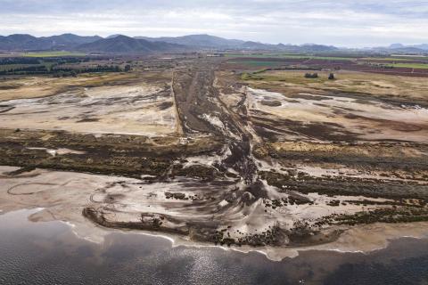 imagen aérea de la rambla del beal