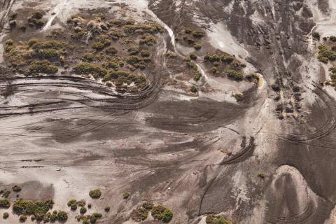 imagen aérea de la rambla del beal