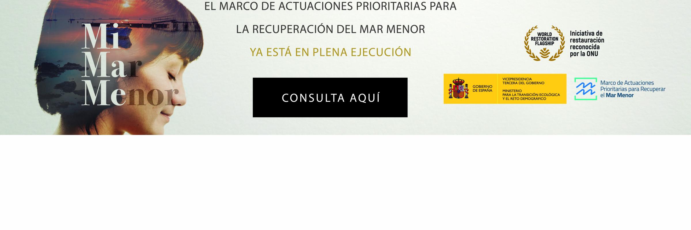Campaña Institucional sobre protección del Mar Menor
